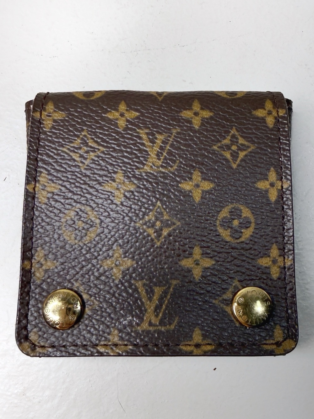 New Authentic Louis Vuitton Monogram Folding Jewelry Case Box for Traveling - Picture 5 of 12